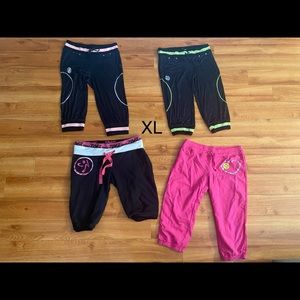 Zumba cropped pants.